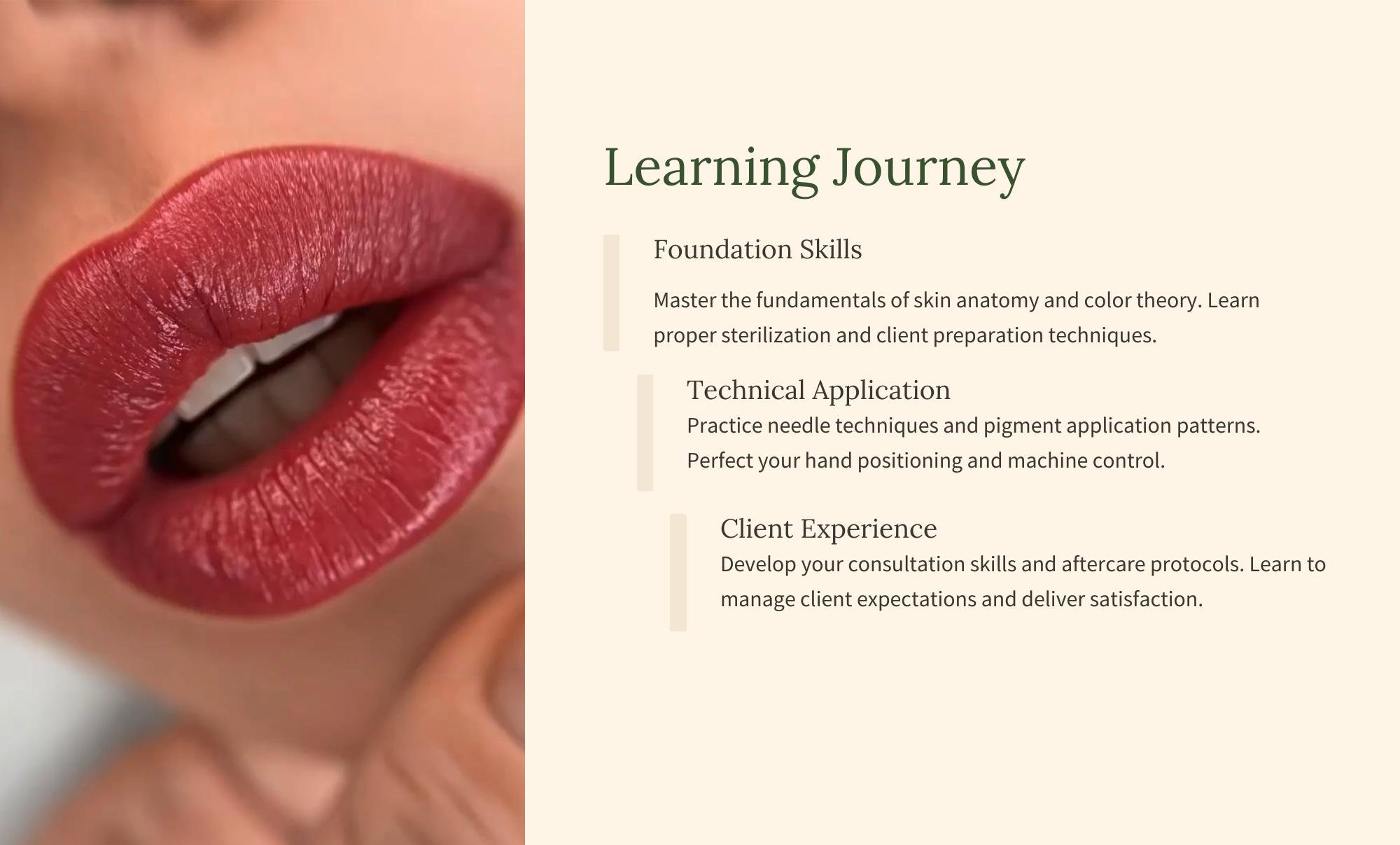 Lip blush course