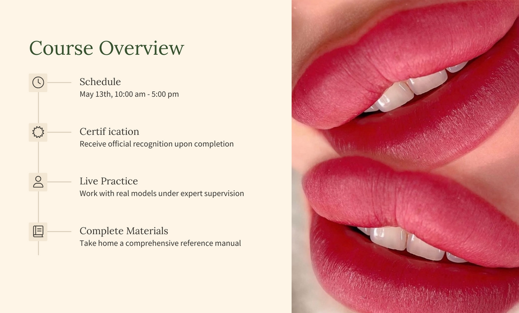 Lip blush course